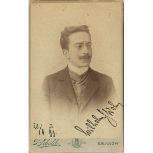 Kraków, Sebald J. - Mężczyzna, 1899.