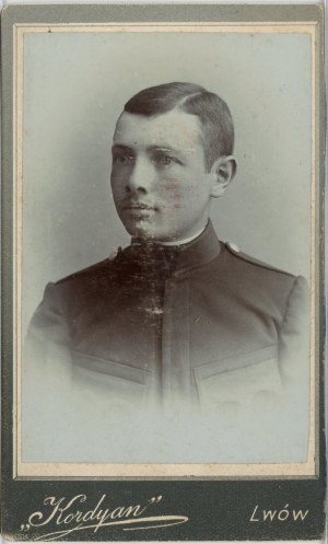 Lviv, Kordyan - Gymnasium student, ca. 1905.