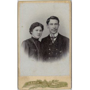 Wadowice, Gach J. - Małżeństwo, ok. 1900.