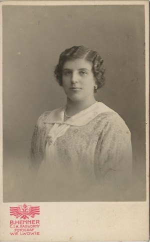 Lviv, Henner B. - Woman, ca. 1900.