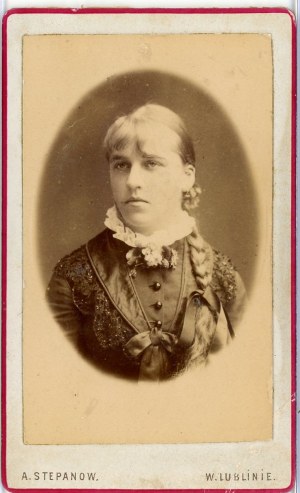 Lublin, Stepanov A. - Woman, ca. 1880.