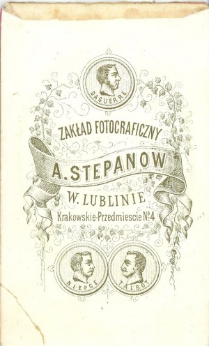 Lublin, Stepanov A. - Woman, ca. 1880.