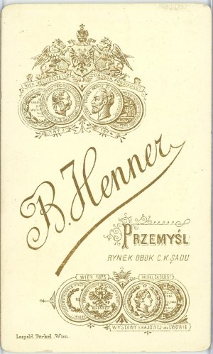 Przemyśl, Henner B. - Male, ca. 1900.