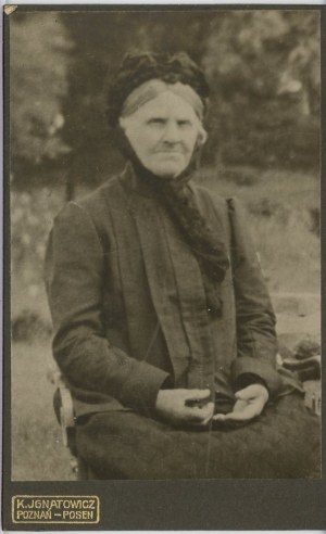 Poznań, Ignatowicz K. - Woman, ca. 1910.