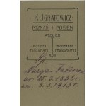 Poznań, Ignatowicz K. - Kobieta, ok. 1910.