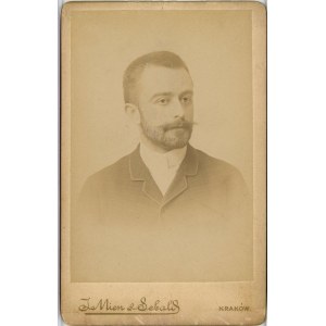 Kraków, Mien J. & Sebald J. - Mężczyzna, ok. 1895.