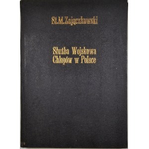 Zajączkowski Stanisław Marian - Służba wojskowa chłopów w Polsce do połowy XV wieku. Łódź 1958 Ossol.