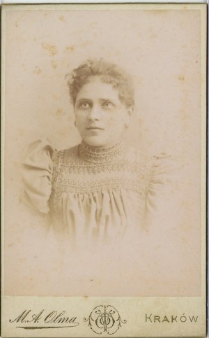 Krakow, Olma M. A. - Woman, ca. 1900.