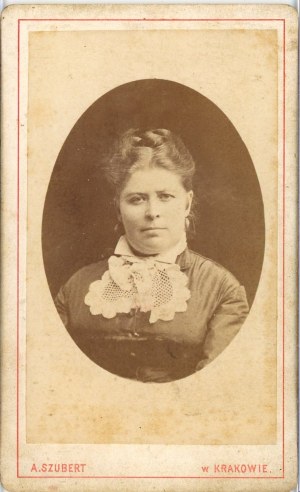 Krakow, Szubert A. - Berezinska Sabina née Goluchowska, ca. 1880.