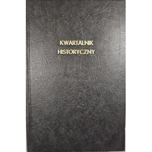 Historical Quarterly. Organ of the Polish Historical Society founded by Xawery Liski. Editor Teofil Emil Modelski. Yearbook XLVI-T. 1. z. 1-4. Lviv 1932 Polish Historical Society.