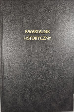 Historical Quarterly. Organ of the Polish Historical Society founded by Xawery Liski. Editor Teofil Emil Modelski. Yearbook XLVI-T. 1. z. 1-4. Lviv 1932 Polish Historical Society.