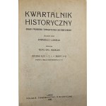 Historical Quarterly. Organ of the Polish Historical Society founded by Xawery Liski. Editor Teofil Emil Modelski. Yearbook XLVI-T. 1. z. 1-4. Lviv 1932 Polish Historical Society.
