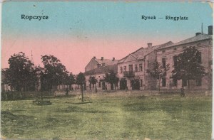 Ropczyce - Market Square, 1924.