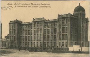 Łódź - Commercial School of the Lodz Merchants, 1915.