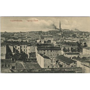 Częstochowa - Ogólny widok, 1917.