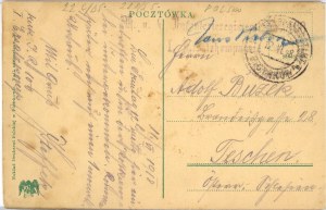 Piotrkow - School Avenue, 1918.
