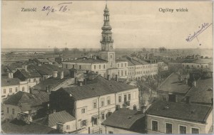 Zamosc - General view, 1916.