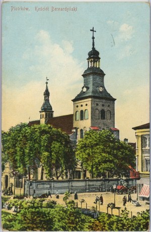Piotrkow - Bernardine Church, 1916.