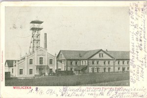 Wieliczka - The shaft of Emperor Franz Joseph I, ca. 1900.