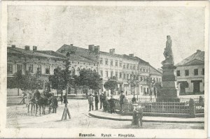 Rzeszow - Market Square, 1914.