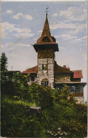 Bielsko - PTTK shelter on Szyndzielnia, 1917.