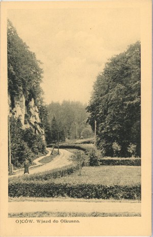 Ojców - Entrance to Olkusz, ca. 1920.