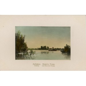 Dobiny - Brzeg rzeki Uozy, ok. 1900.