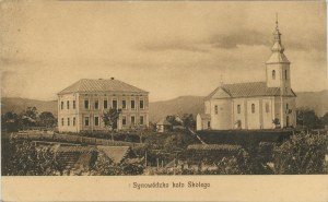 Synowódzko, Skole - General view, ca. 1915.