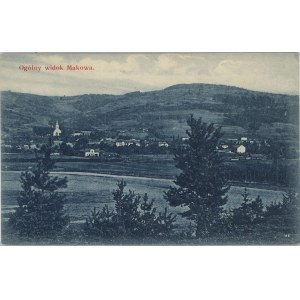 Maków - Ogólny widok, 1906.