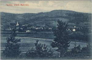 Maków - General view, 1906.