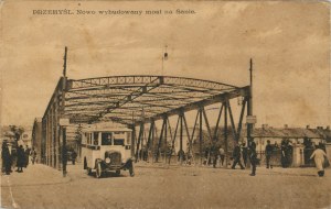 Przemyśl - Newly built bridge over the San River, 1931.