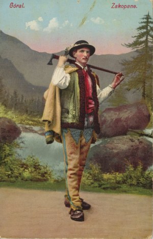Zakopane - Highlander, ca. 1915.