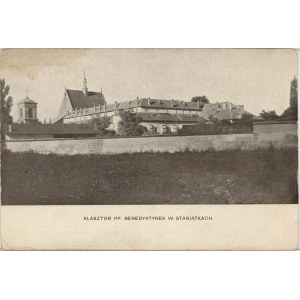 Staniątki - Klasztor PP. Benedyktynek, ok. 1910.