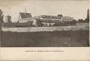 Staniątki - Monastery of the PP. Benedictines, ca. 1910.
