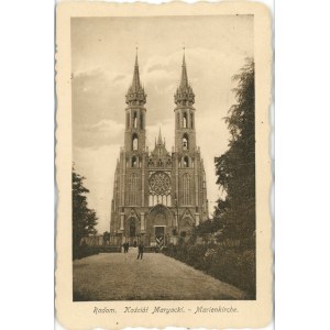 Radom - Kościół Mariacki, 1916.