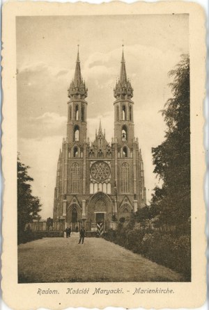 Radom - St. Mary's Church, 1916.