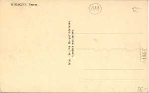 Wieliczka - Town Hall, ca. 1915.