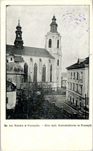 Przemyśl - Rz.-Kat. Cathedral, 1915.