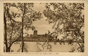 Trakai Castle, ca. 1930.