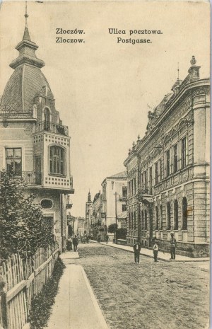 Zloczow - Post Office Street, 1916.