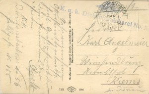 Zloczow - Post Office Street, 1916.