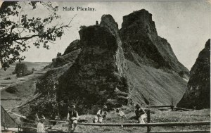 Little Pieniny, Chroniska Przehyba stamp, ca. 1925.
