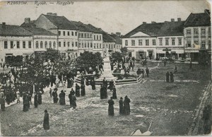 Rzeszow - Market Square, ca. 1915.