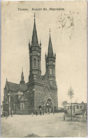 Tarnów - Church of the Misyonars, 1915.