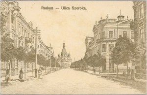 Radom - Szeroka Street, ca. 1910.