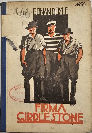 Doyle Arthur Conan - The Firm of Girdlestone (The Firm of Girdlestone). A novel. Vol. 1-3. Warsaw [192-] Grosz Library Publishing House.