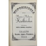 Kietlinska Maria née Mohr - Memories. Compiled by Irena Homola Skąpska. Kraków 1986 KAW.