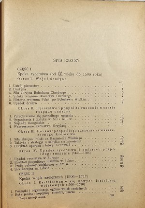 Kukiel Marian - Zarys historji wojskowości w Polsce. Third edition, amended and enlarged. Kraków 1929 Nakł. Krak. Spółka Wydawnicza.