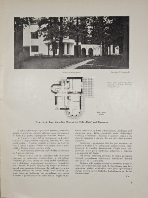 Architecture and Construction. Monthly illustrated magazine. Year X. Warsaw 1934. published by 