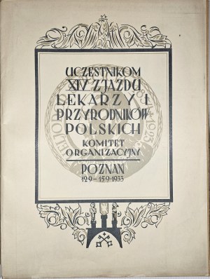 Portfolio - XIV Congress of Polish Physicians and Naturalists in Poznań - Poznań 1933.